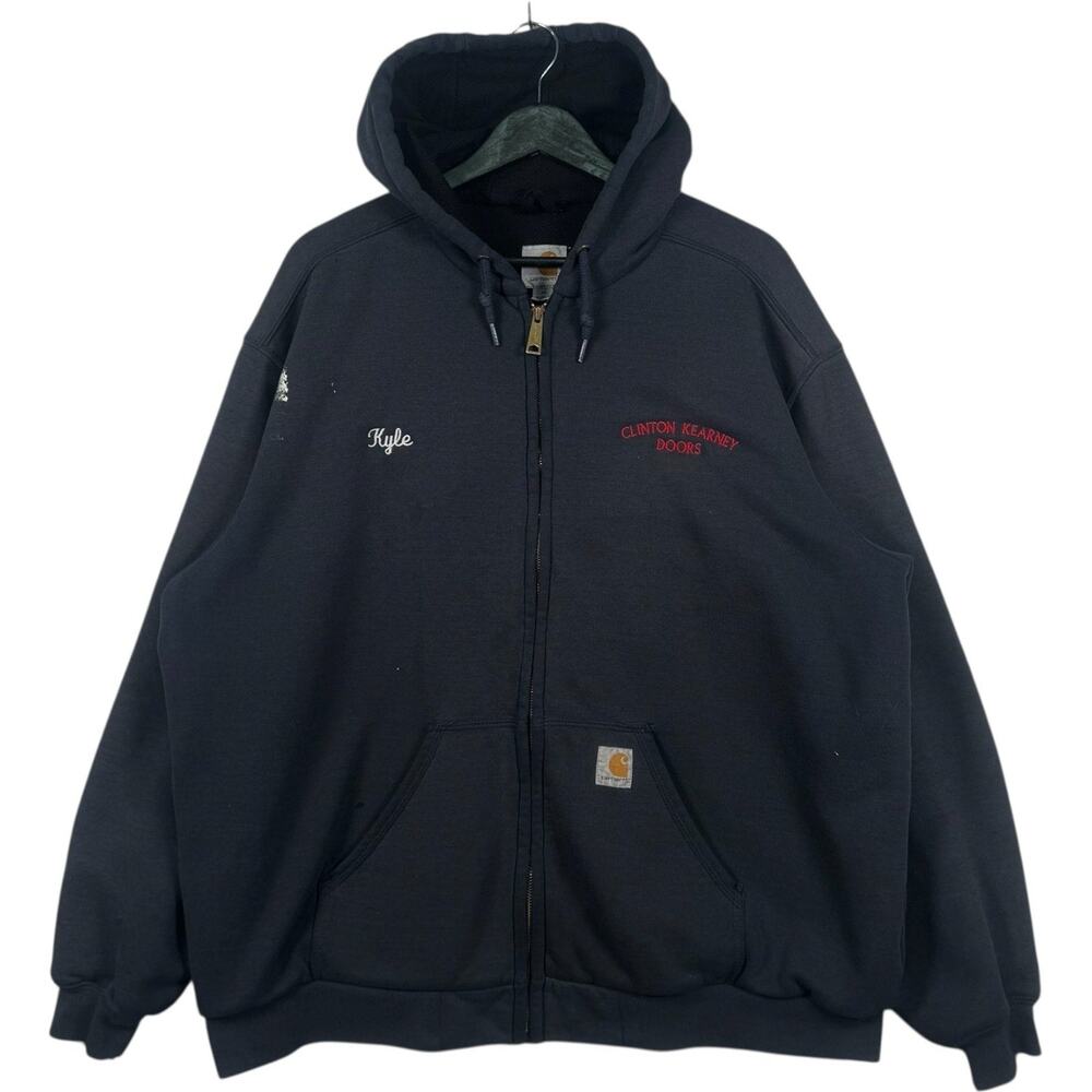 Vintage Full Zip Carhartt Hoodie XL